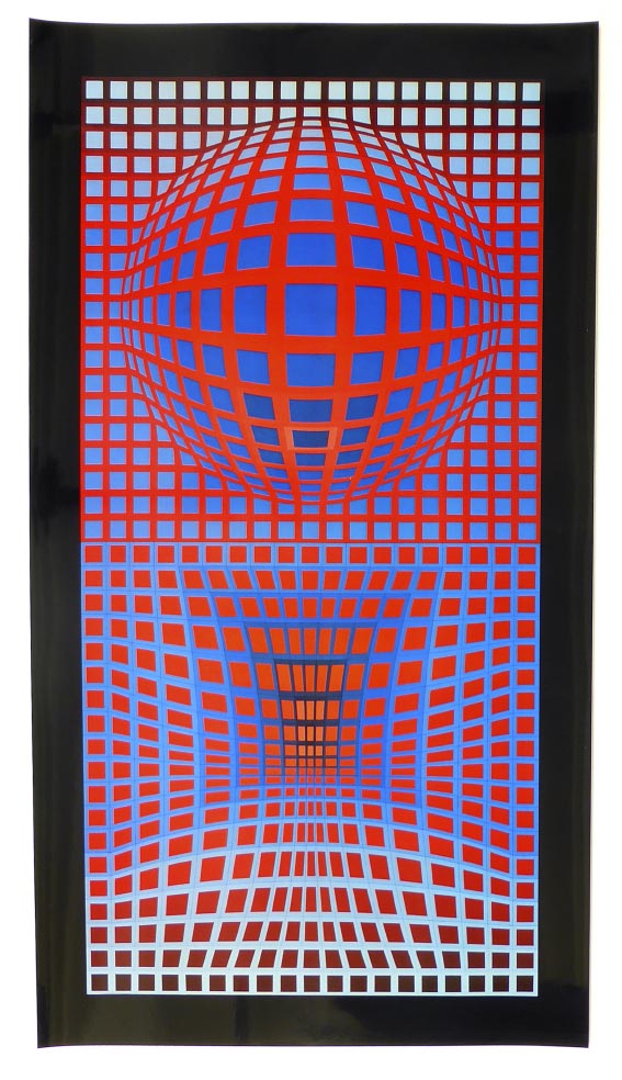 Victor VASARELY, VPRB aus 1971 Fotographie eBay